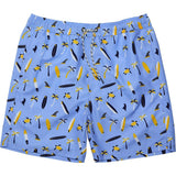 Men's Sustainable Comfort Lined Drawstring Swim Short