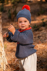Apres Ski Sweater in Midnight Blue
