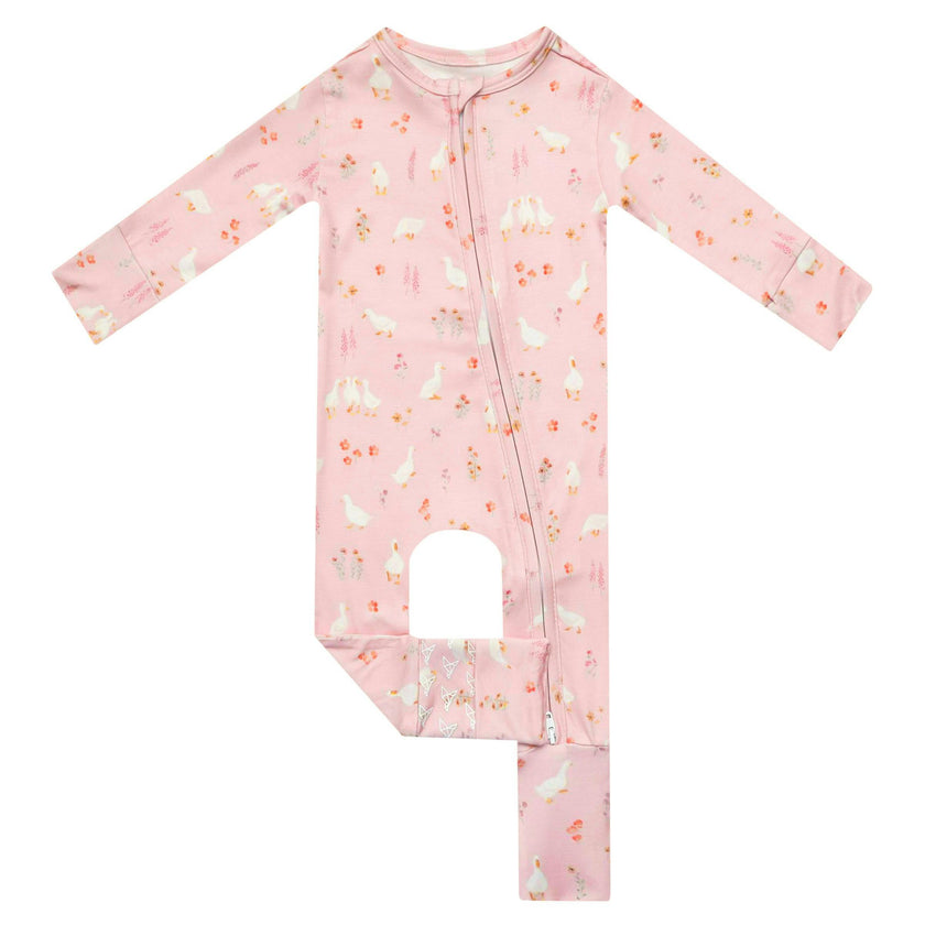 Convertible Zip-Up Footie - Gigi