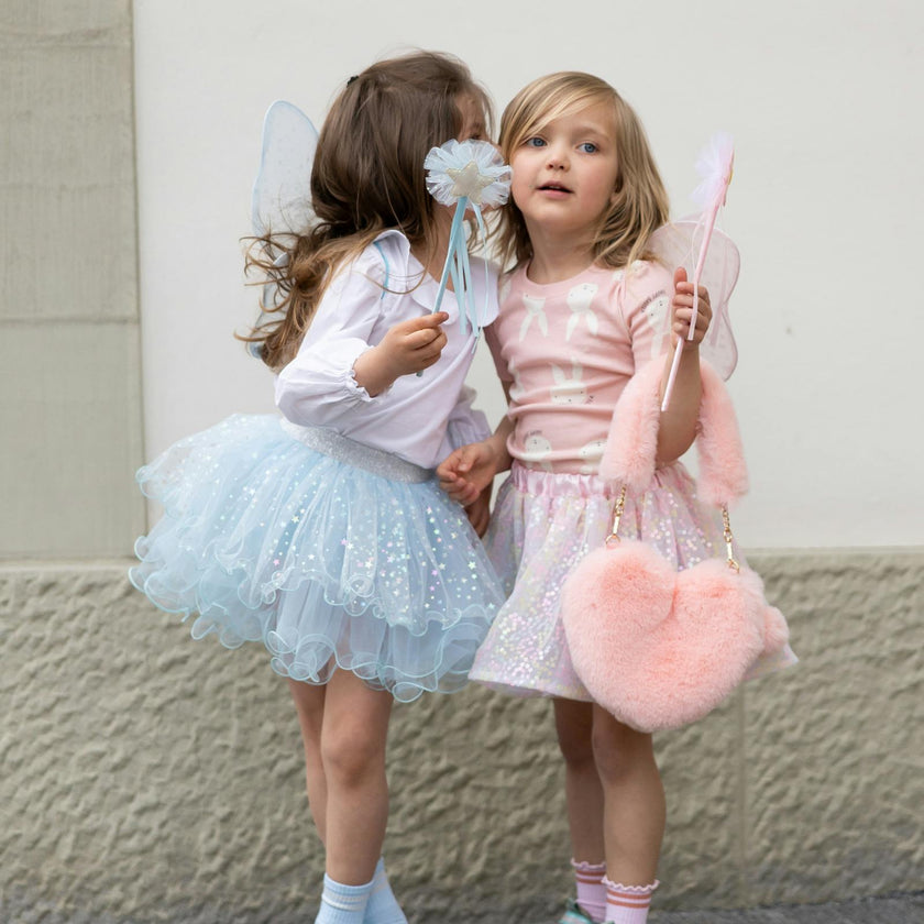 Iridescent Celestrial Fairy Wings, Tutu, Wand
