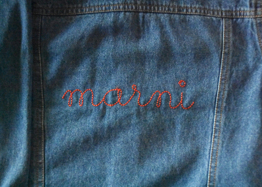 Baby Denim Jacket - Custom Embroidered