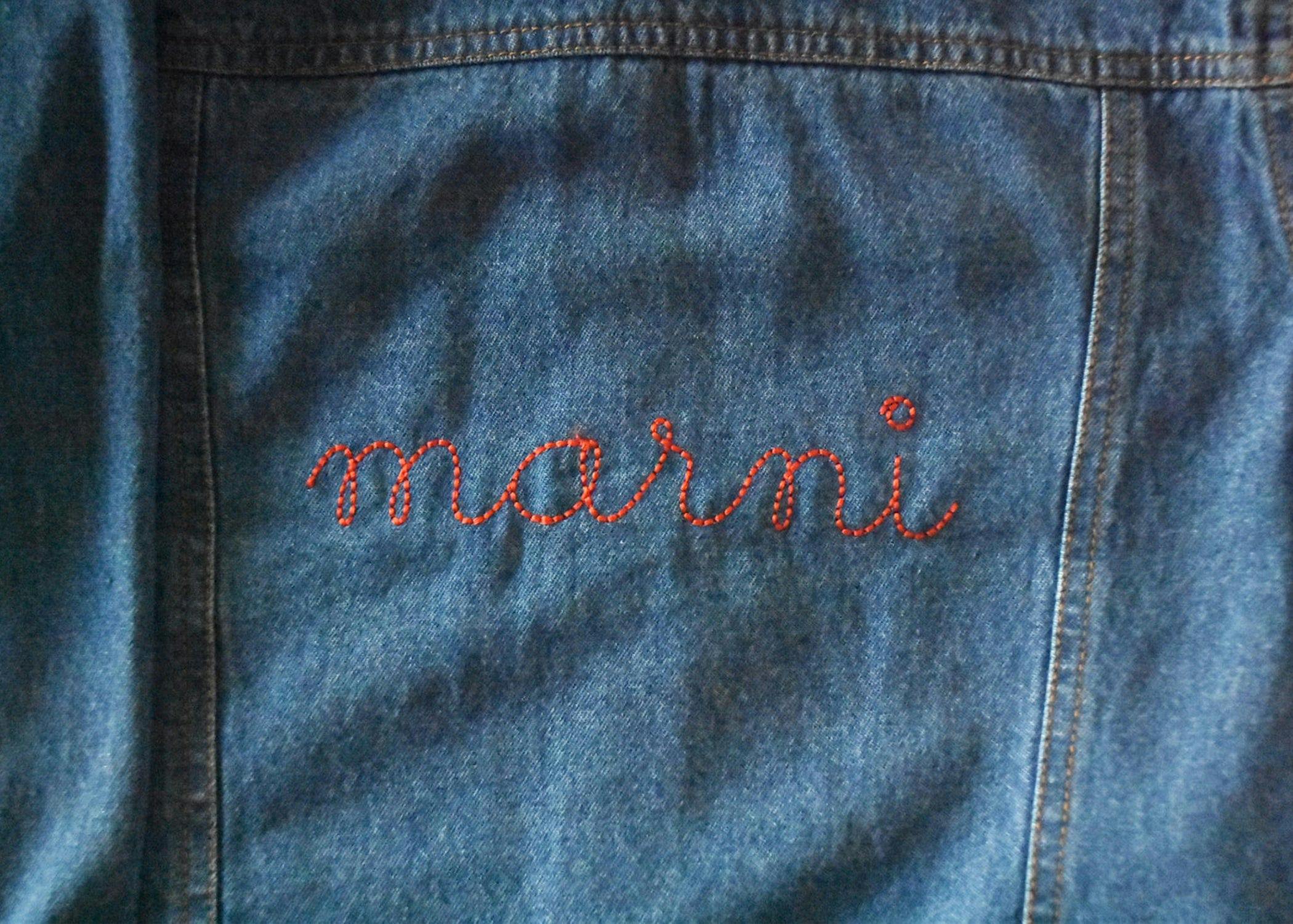 Baby Denim Jacket - Custom Embroidered