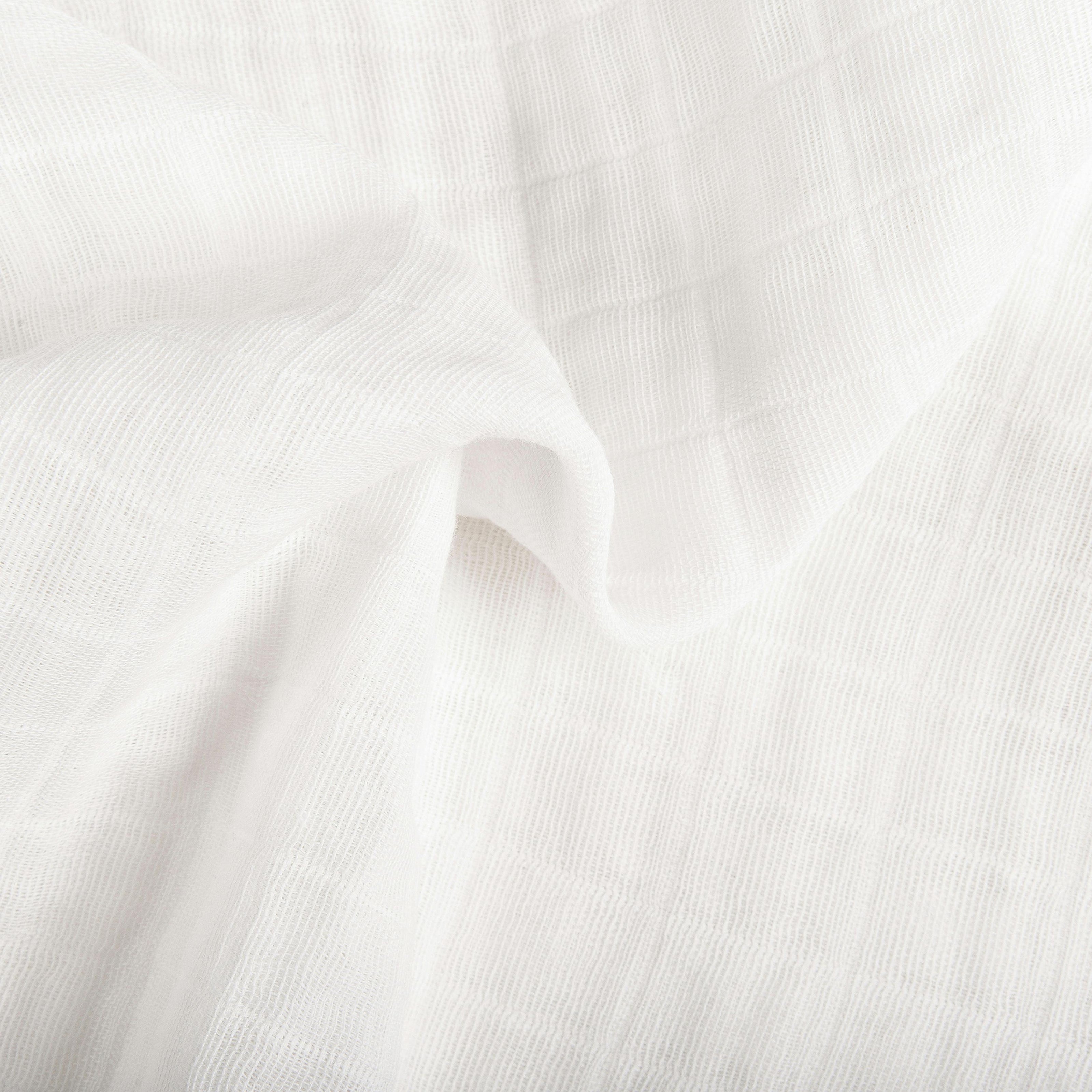 All-Stages Bassinet Sheet in GOTS Certified Organic Muslin Cotton