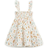 All-Over Coral Reef Print Dress