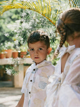 Block Printed Shirt for Boys