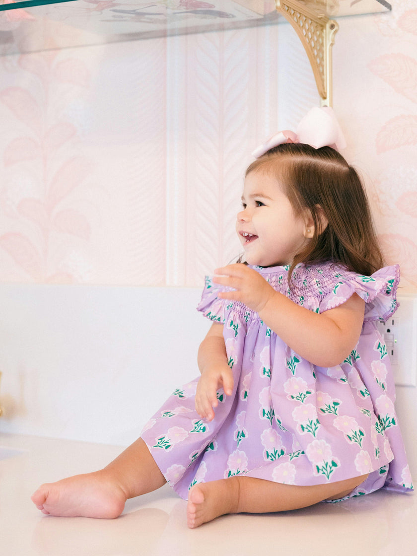 Lottie Smocked Diaper Cover Set (FINAL SALE)