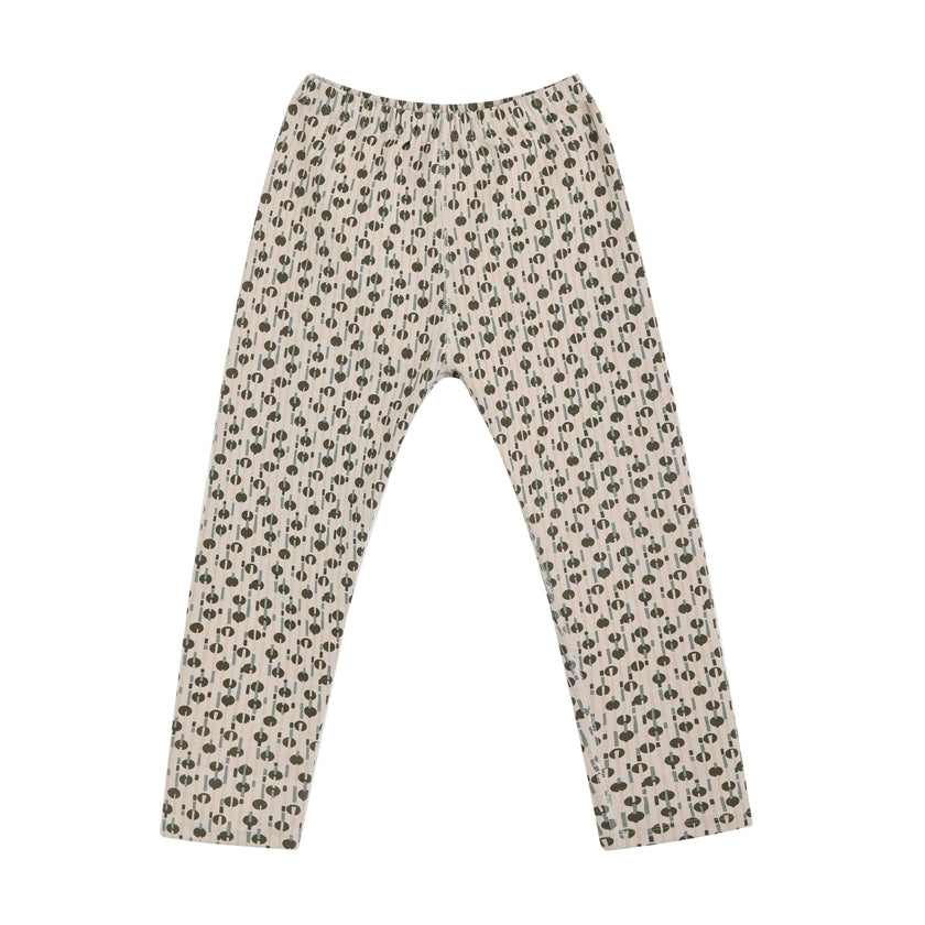 Light Gray Panda Cotton Pajama Set