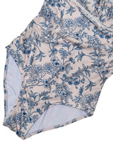 Ruffle Neckline One Piece (Sundance Print)