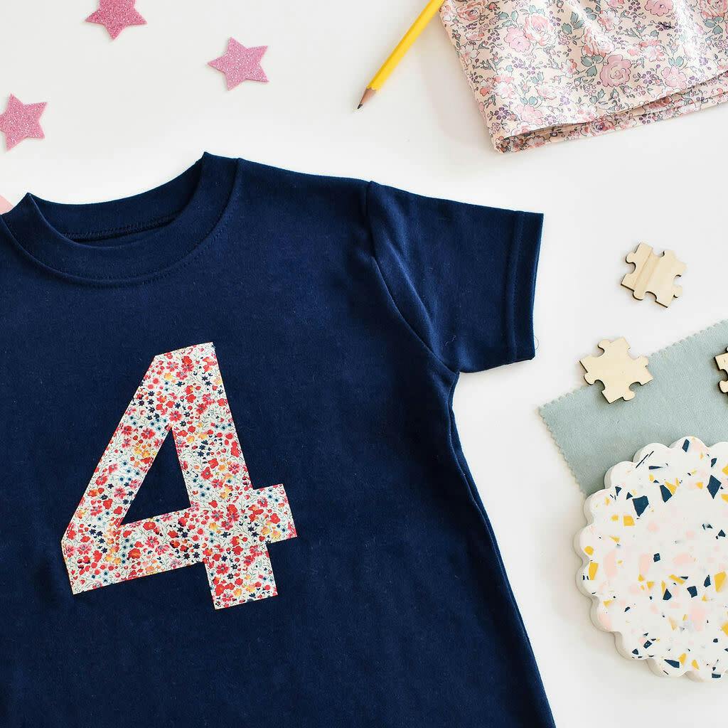 Liberty of London Children's Birthday Short Sleeve T-shirt