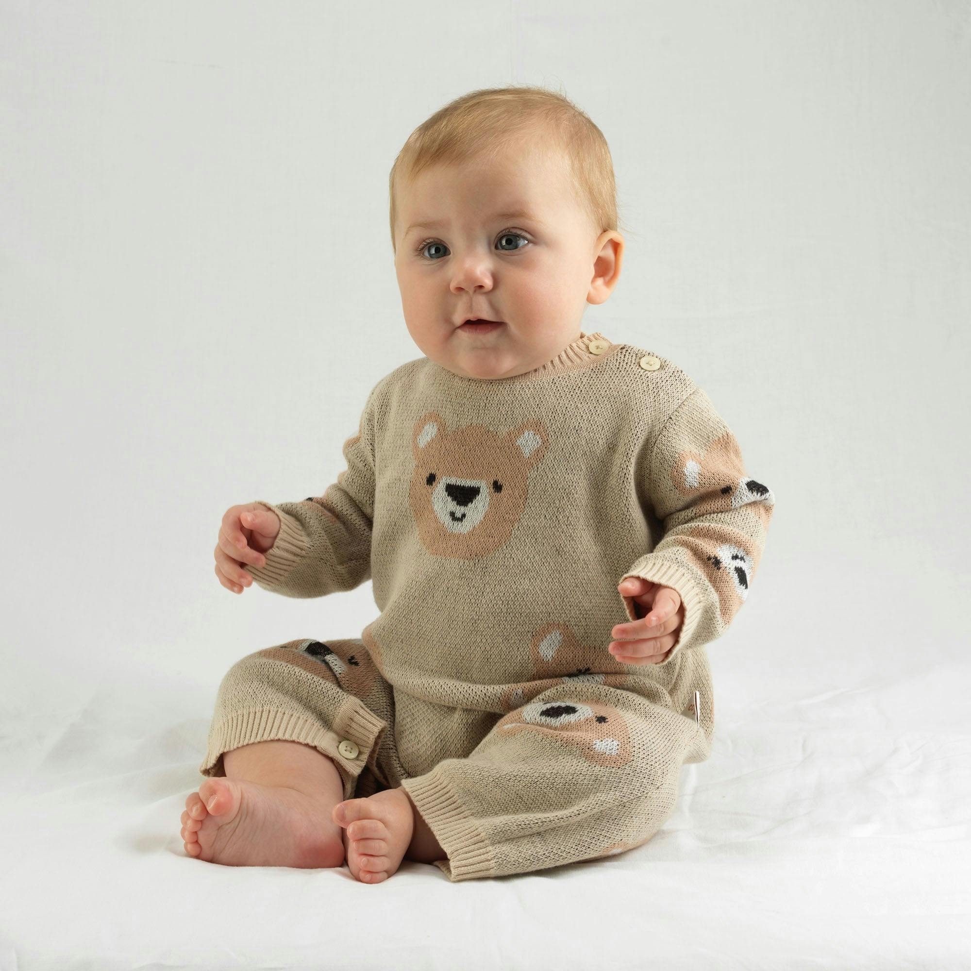 Teddy Knit Playsuit