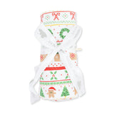 Gingerbread Fair Isle Uni - Swaddle Blanket