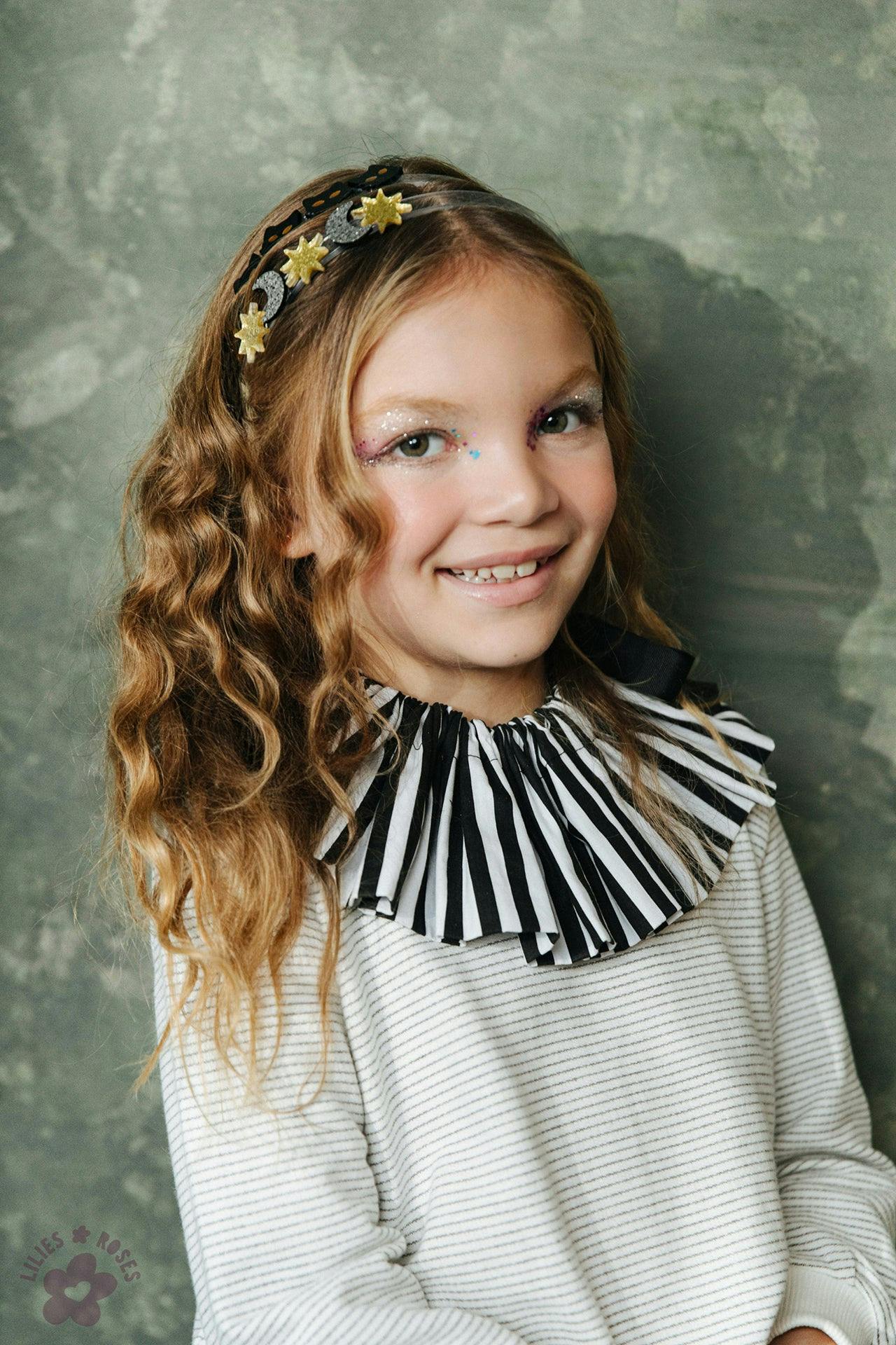 Celestial Glitter Star & Moon Headband