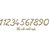 Gold Happy Birthday Garland Set