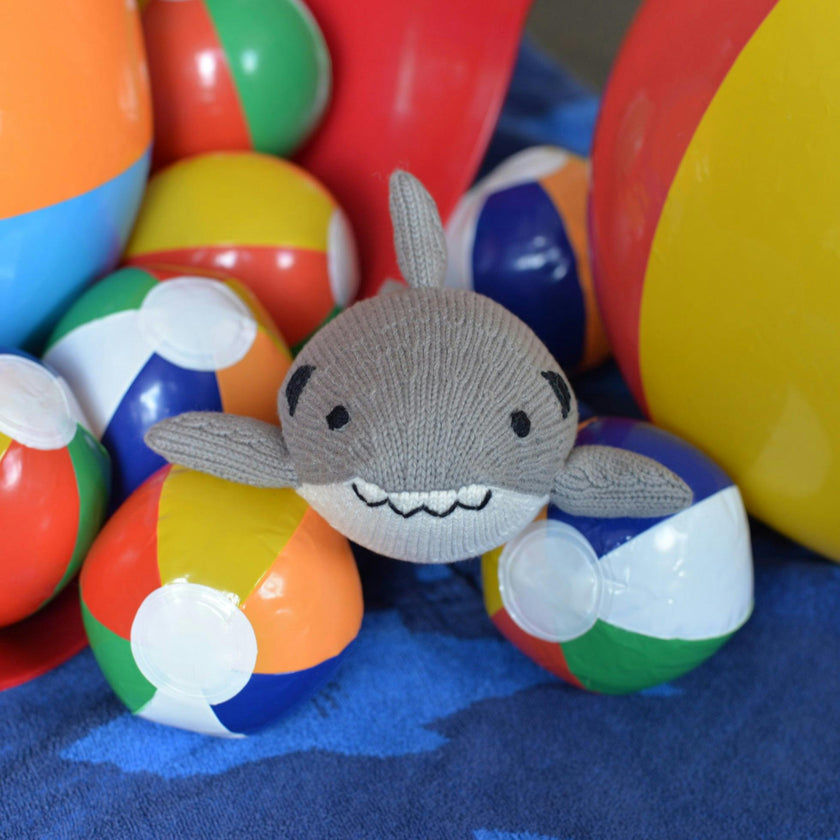 Knit Shark Plush