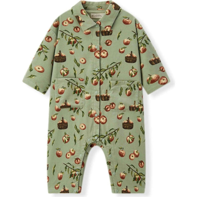 Apple Orchard Corduroy Snap Jumper