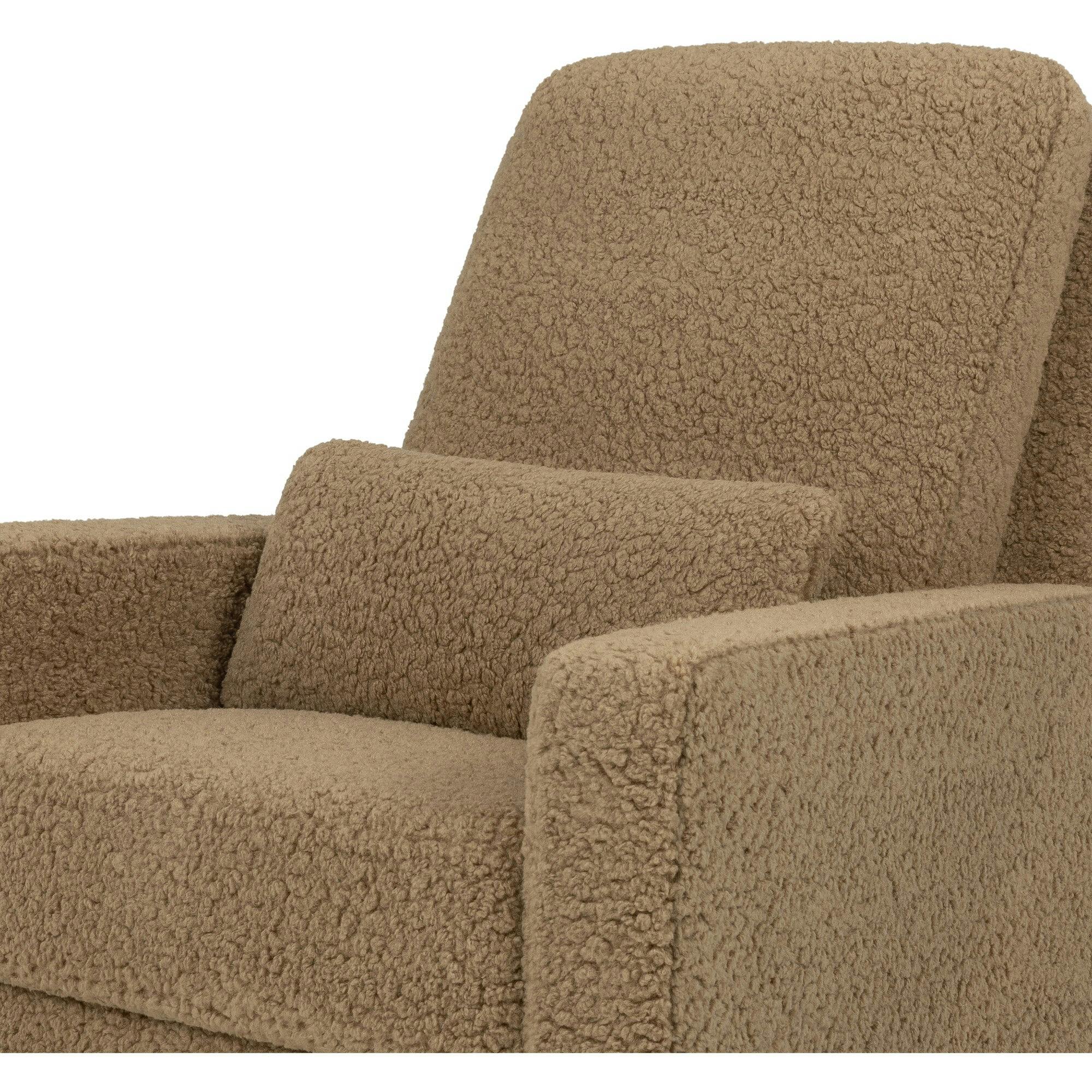 Sigi Shearling Recliner And Swivel Glider