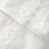 Lucinda Embroidered Mini Dress