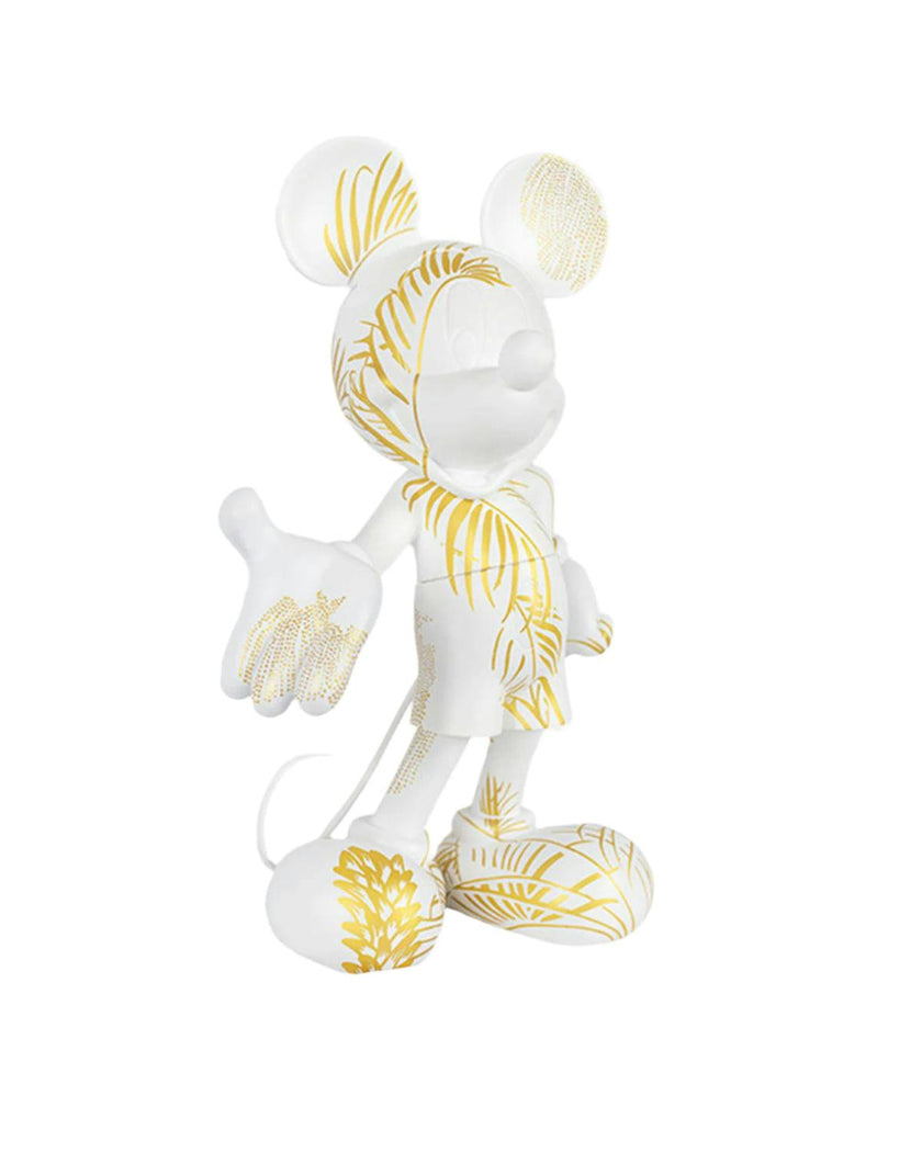 Mickey STAR STYLE White & Gold 12in