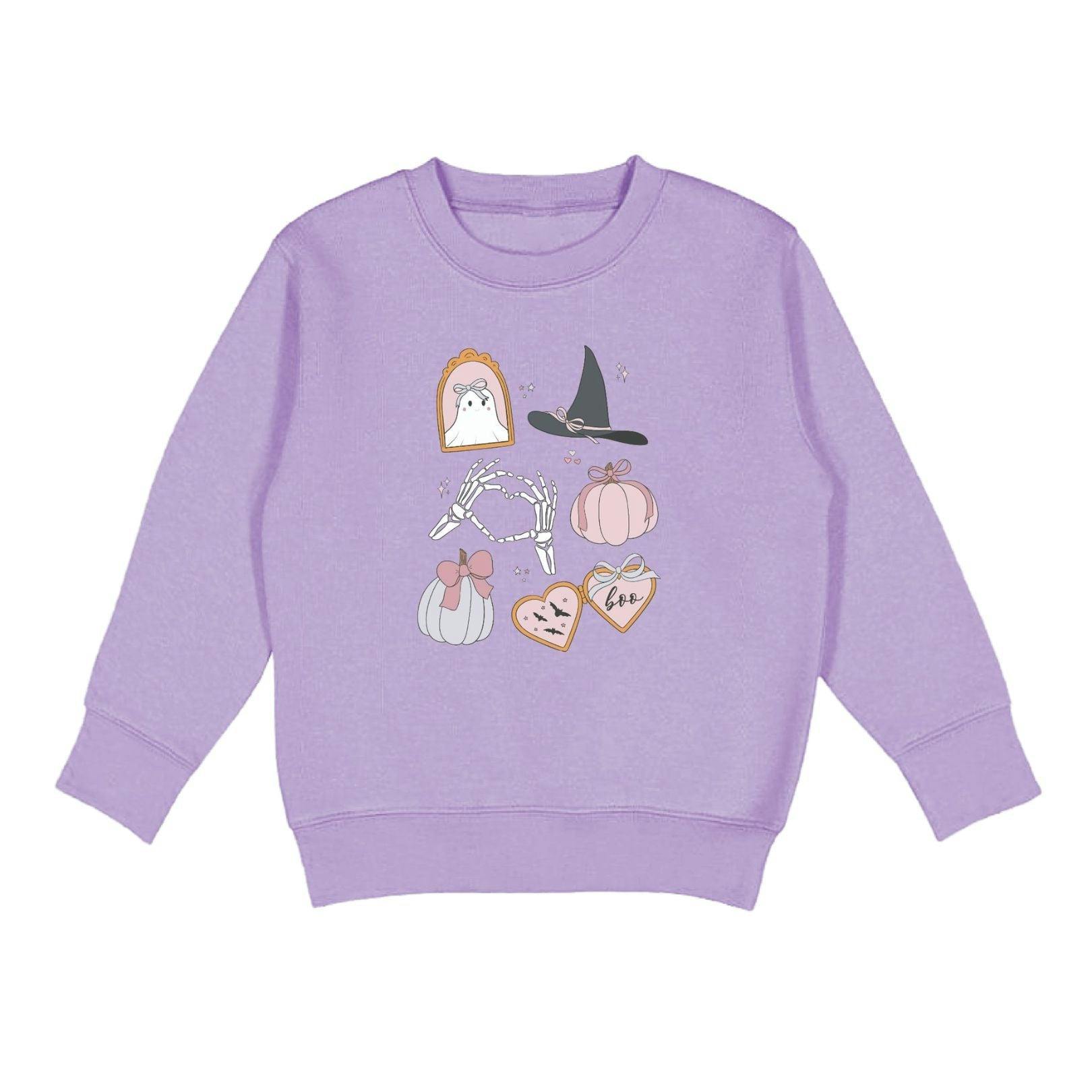 Spooky Girlie Halloween Sweatshirt