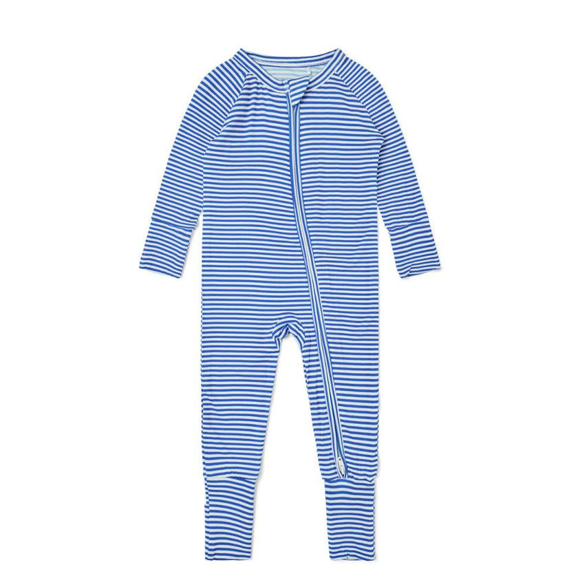 Cobalt Stripe Bamboo Sleeper