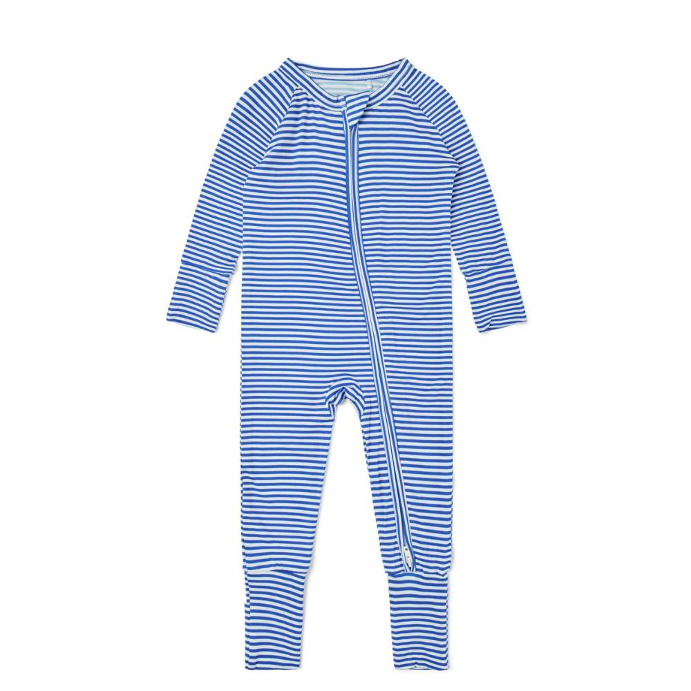 Cobalt Stripe Bamboo Sleeper