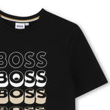 Black Gradient Logo T-Shirt