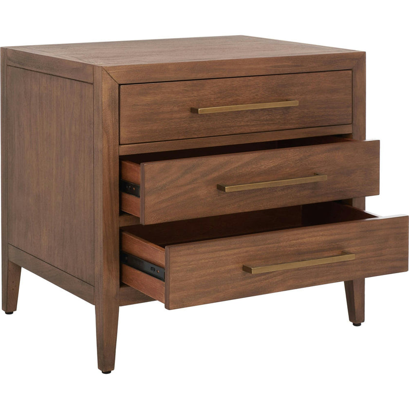 Ariella 3 Drawer Nightstand