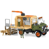 Schleich Wild Life: Animal Rescue Large Truck - 10pc Playset
