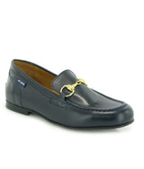 Teresa Buckle - navy blue smooth