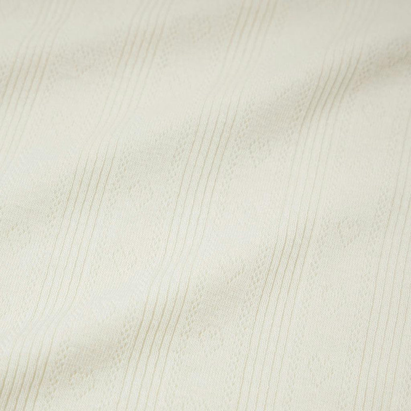 Coconut Pointelle Convertible One Piece