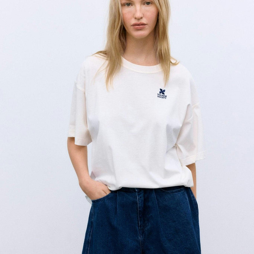 TNS Denim Woman Short Indigo Denim