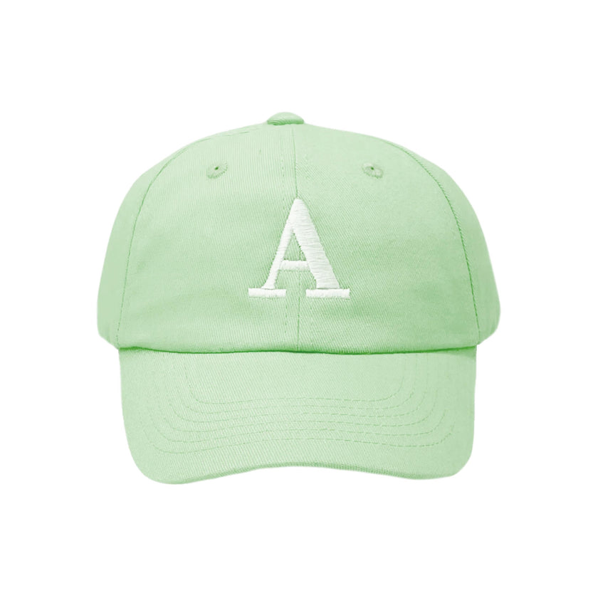 Customizable Bow Baseball Hat in Green (Youth)