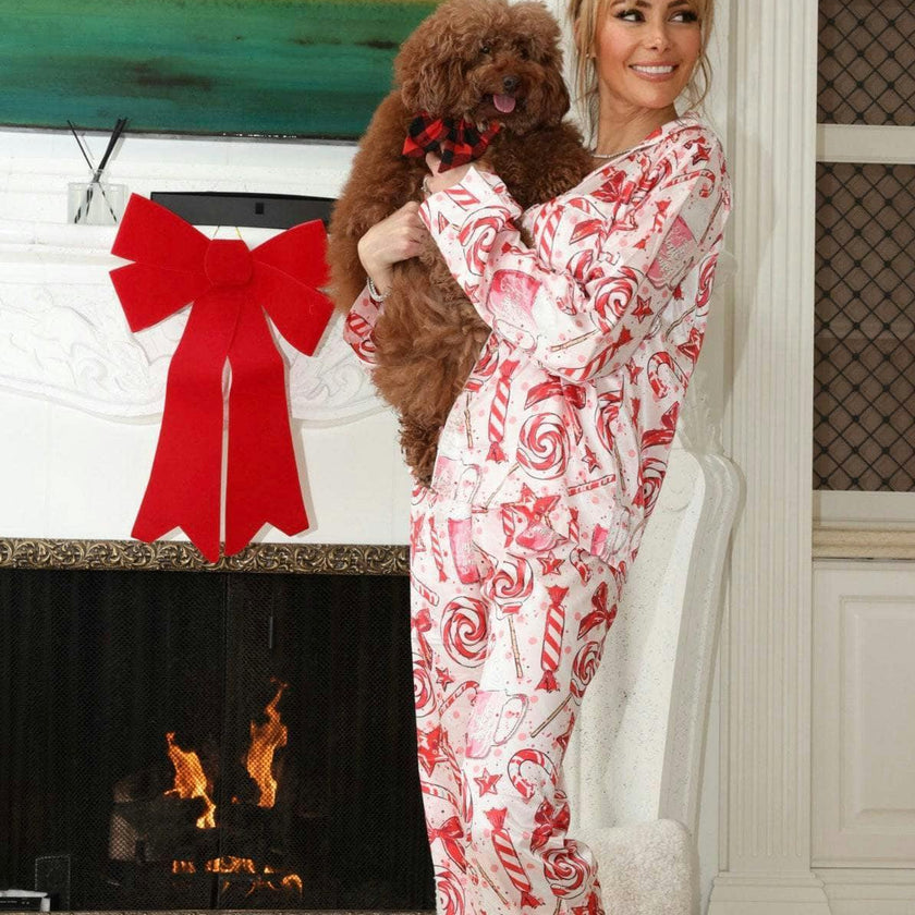 Women's Sweet Winter Silky Set