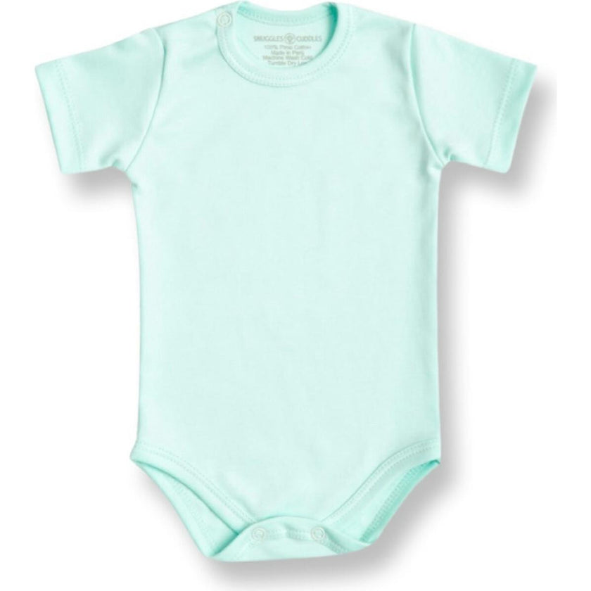 Short Sleeve Bodysuit in Pima Cotton