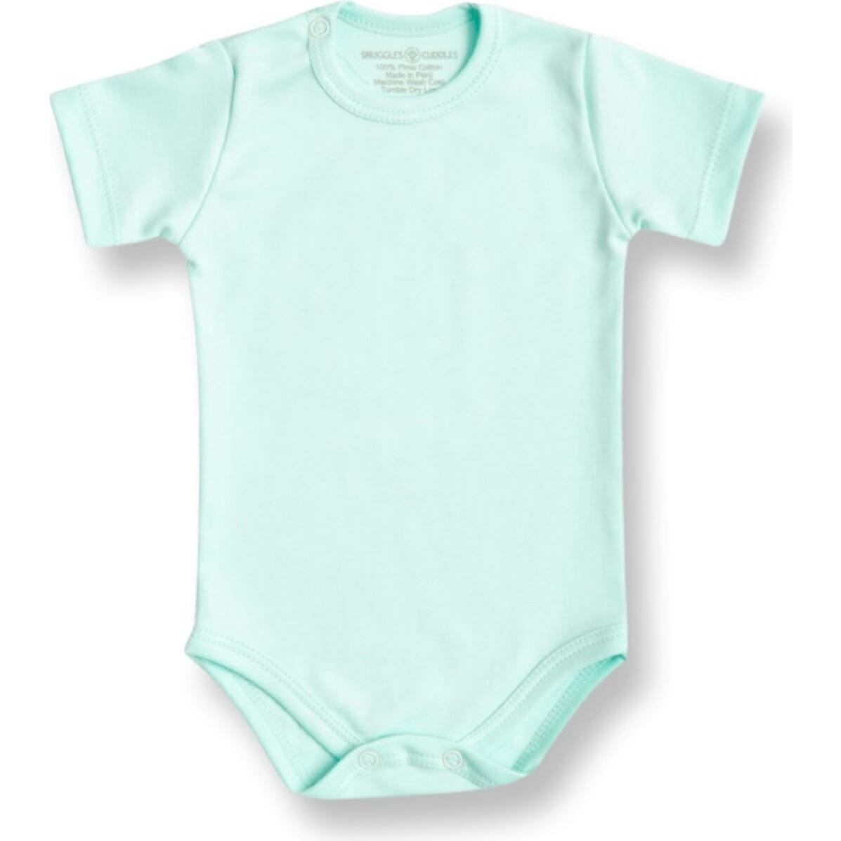 Short Sleeve Bodysuit in Pima Cotton