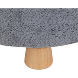 Denison Round Chenille Ottoman
