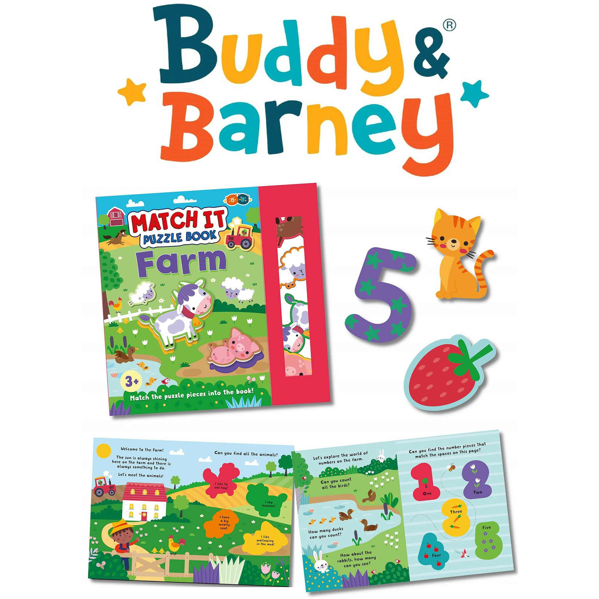 Match It Puzzle Book: Farm