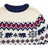BONTON Winter Bear Jacquard Sweater