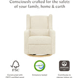 Kiwi Electronic Recliner & Swivel Glider With USB Port