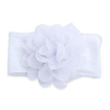 Multicolor Elastic Glitter Floral Headband Set