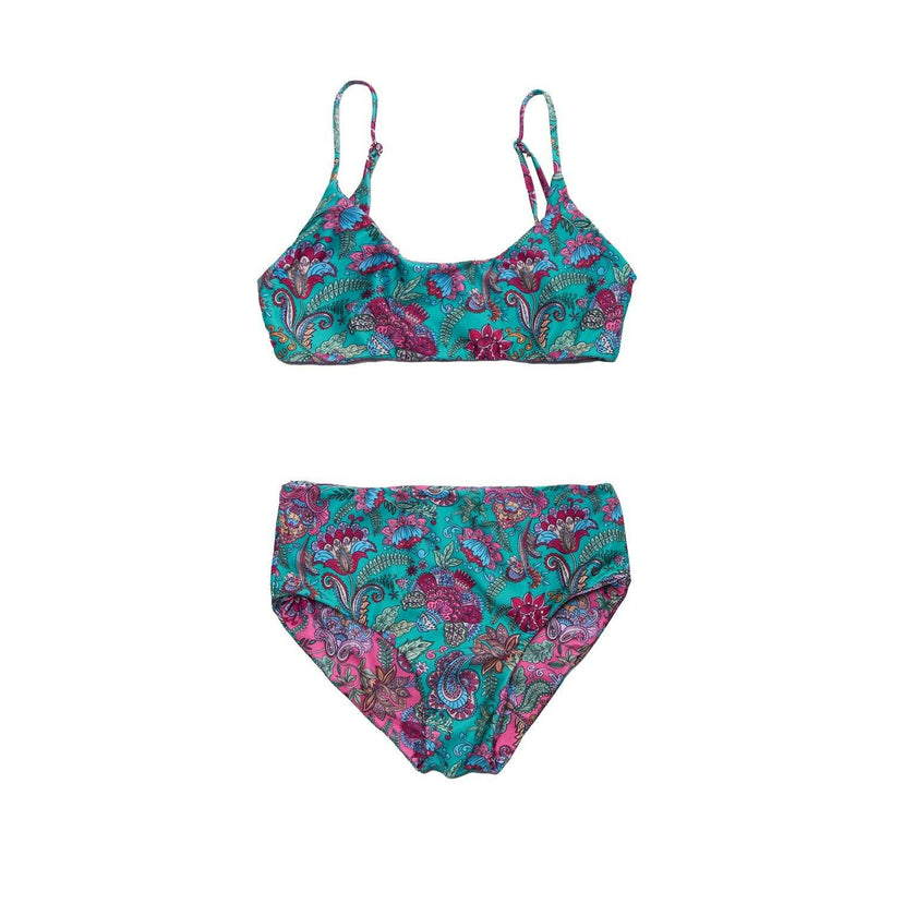 Girls Reversible Bikini Set – Two-in-One Design (Liberty)