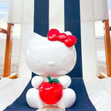 Hello Kitty APPLE White with Red Apple 10in