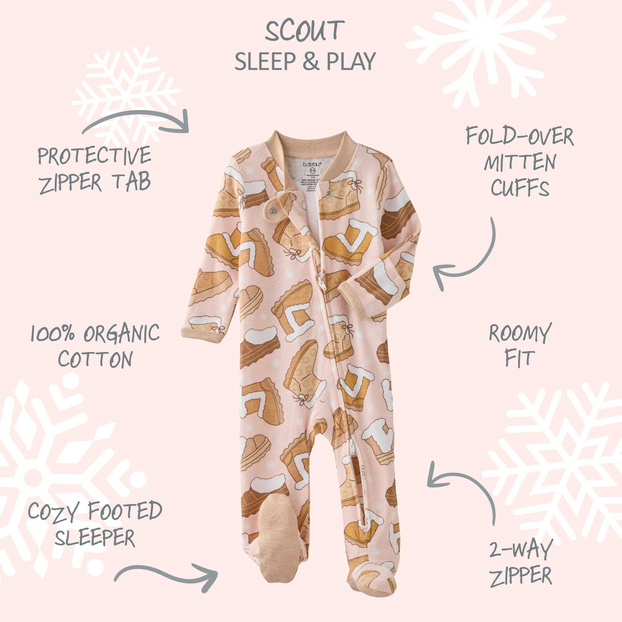 SCOUT Sleep & Play Girls Pajamas