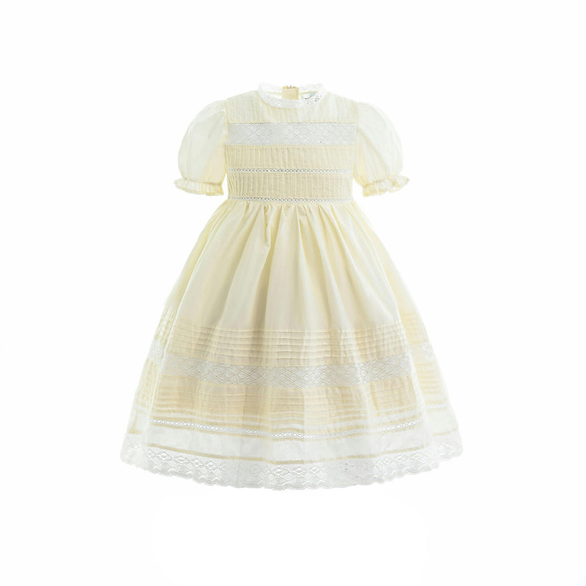 Cream London Pleated Dress