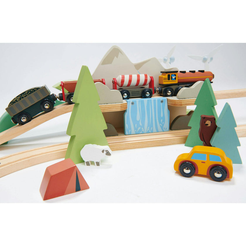Mountain View Train Set