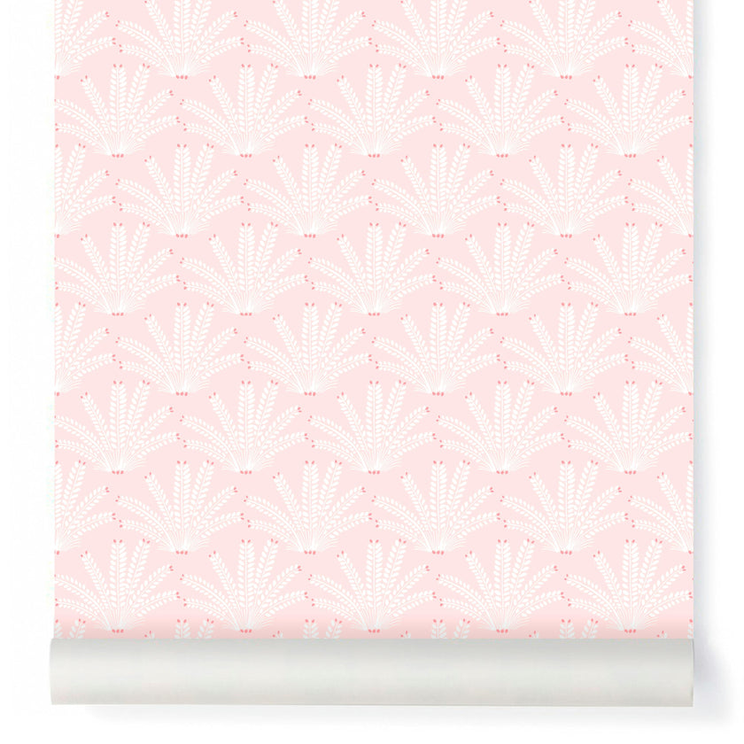 Papier peint MARACAS coloris Rose