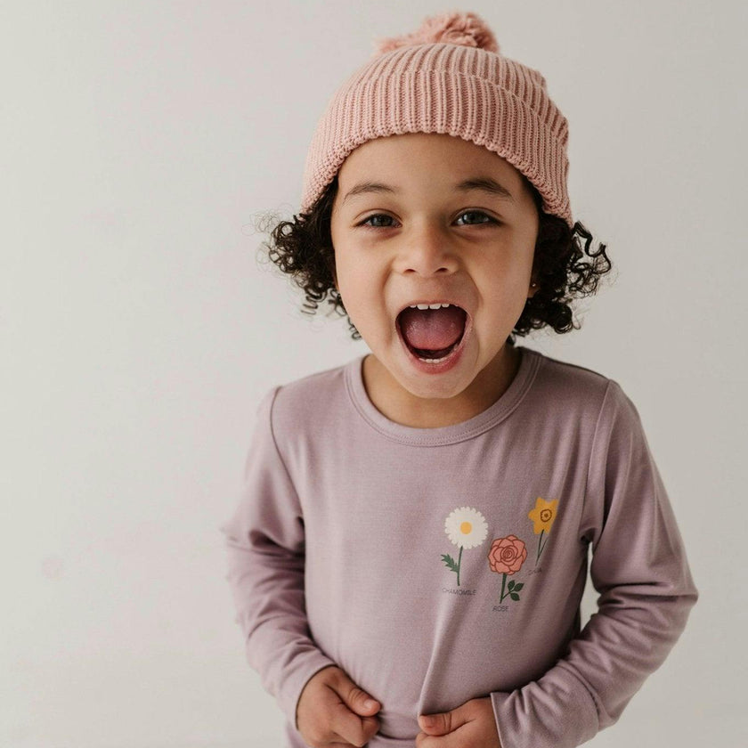 Knit Pom Hat Portabella