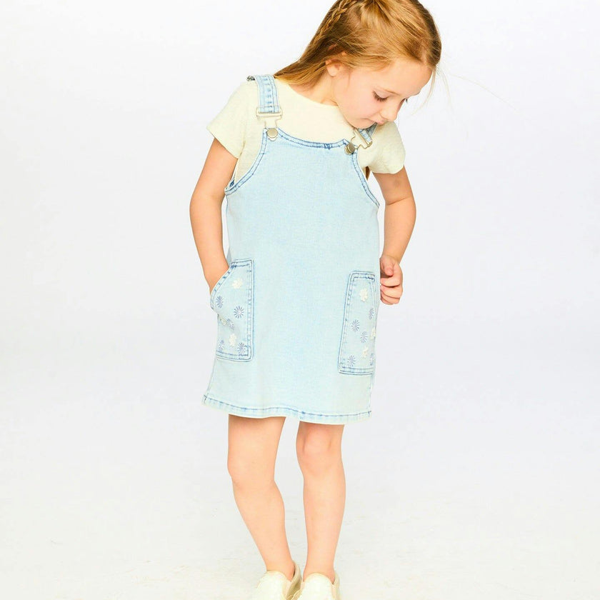 Denim Overall Dress
