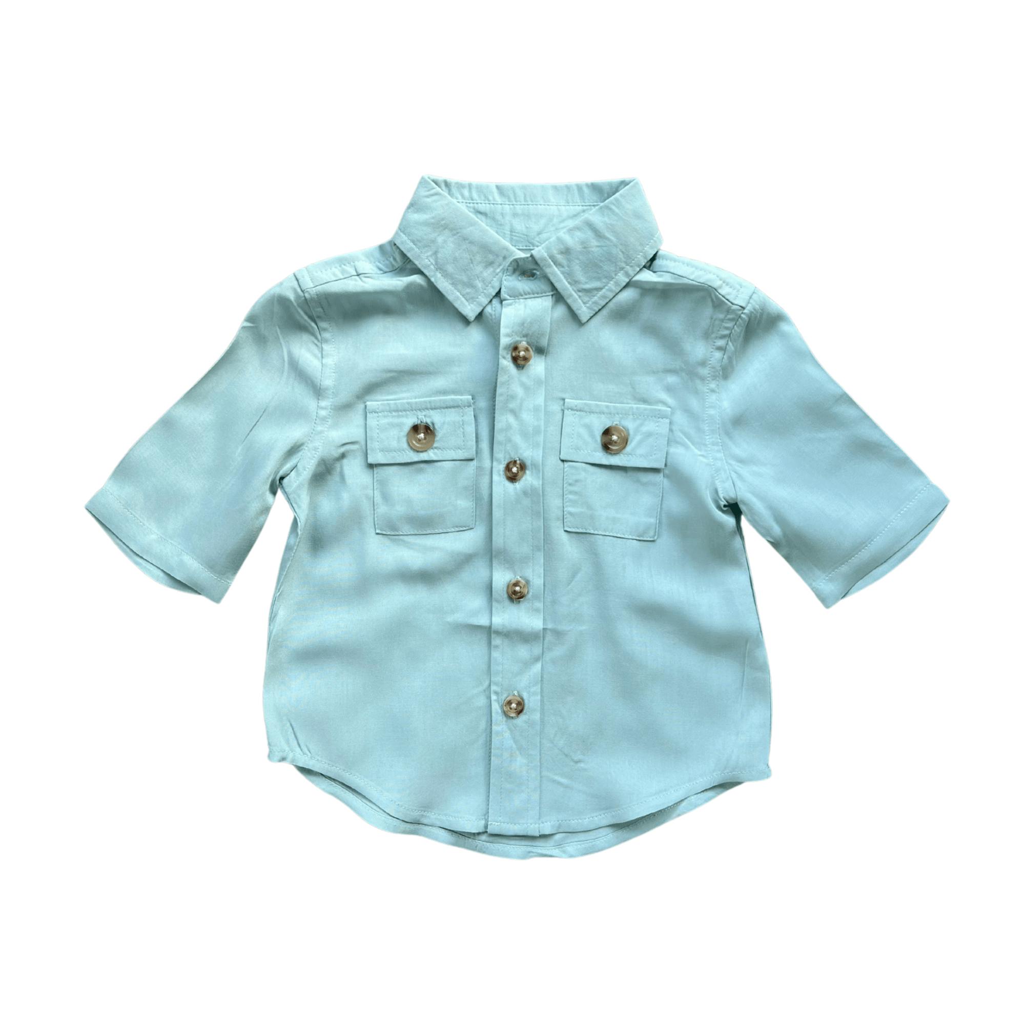 Boy's Utility Shirt Harbor Blue