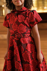 Mini Remi Dress in Vibrant Rose